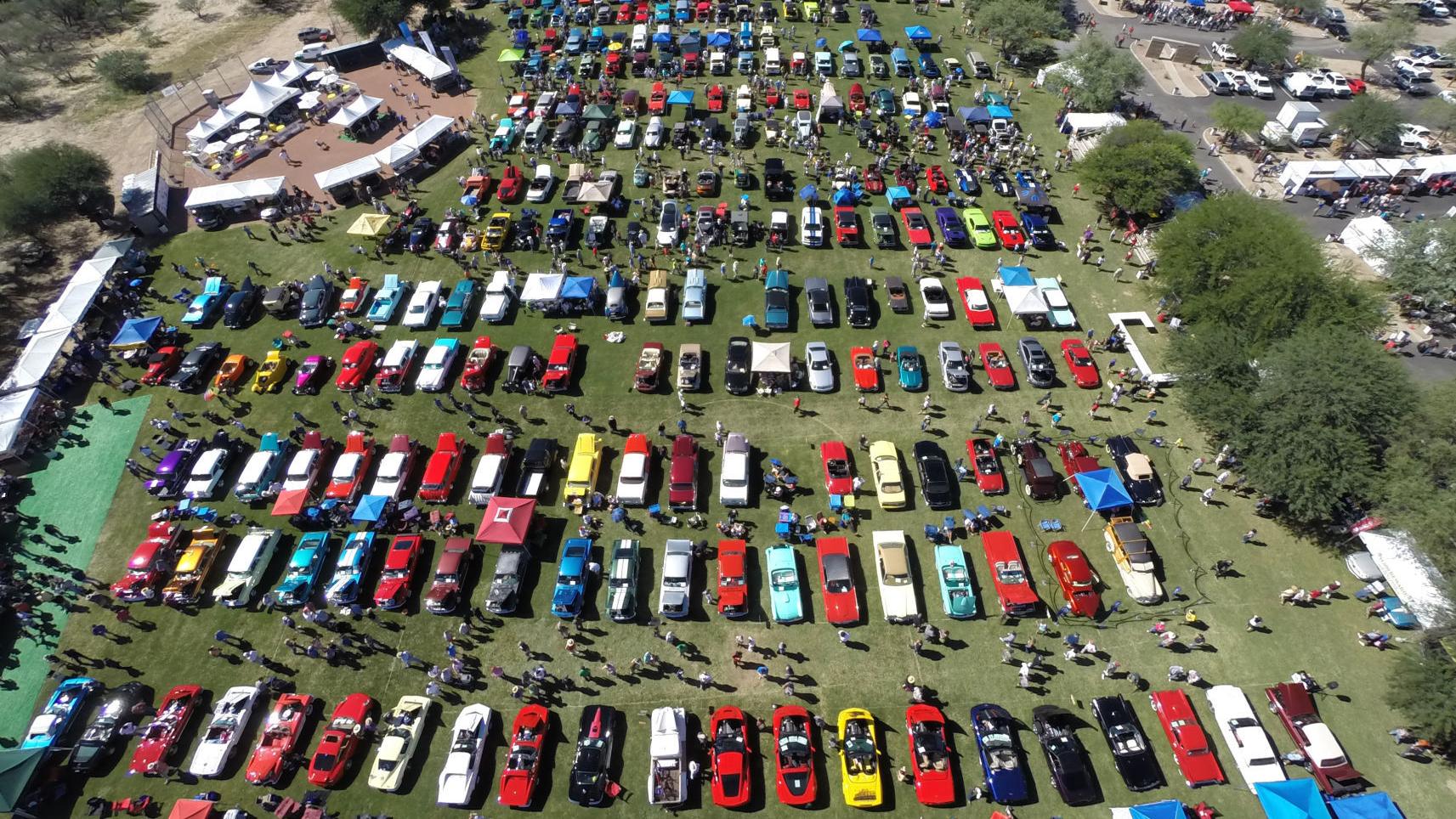 Rotary Club's car show benefits five Tucson charities